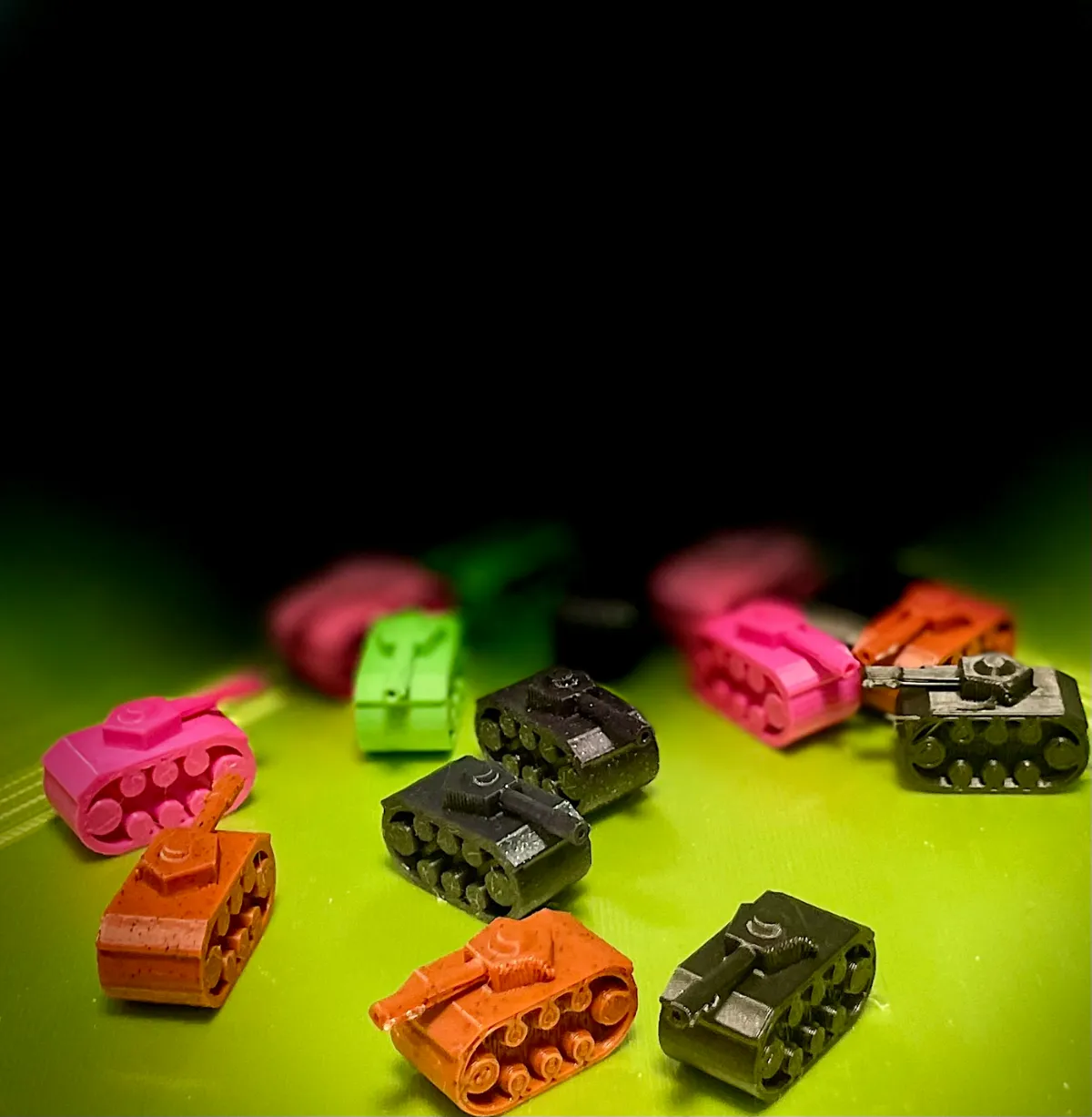 Mini tank, photo 4 of 4 - Mini tank Keychains