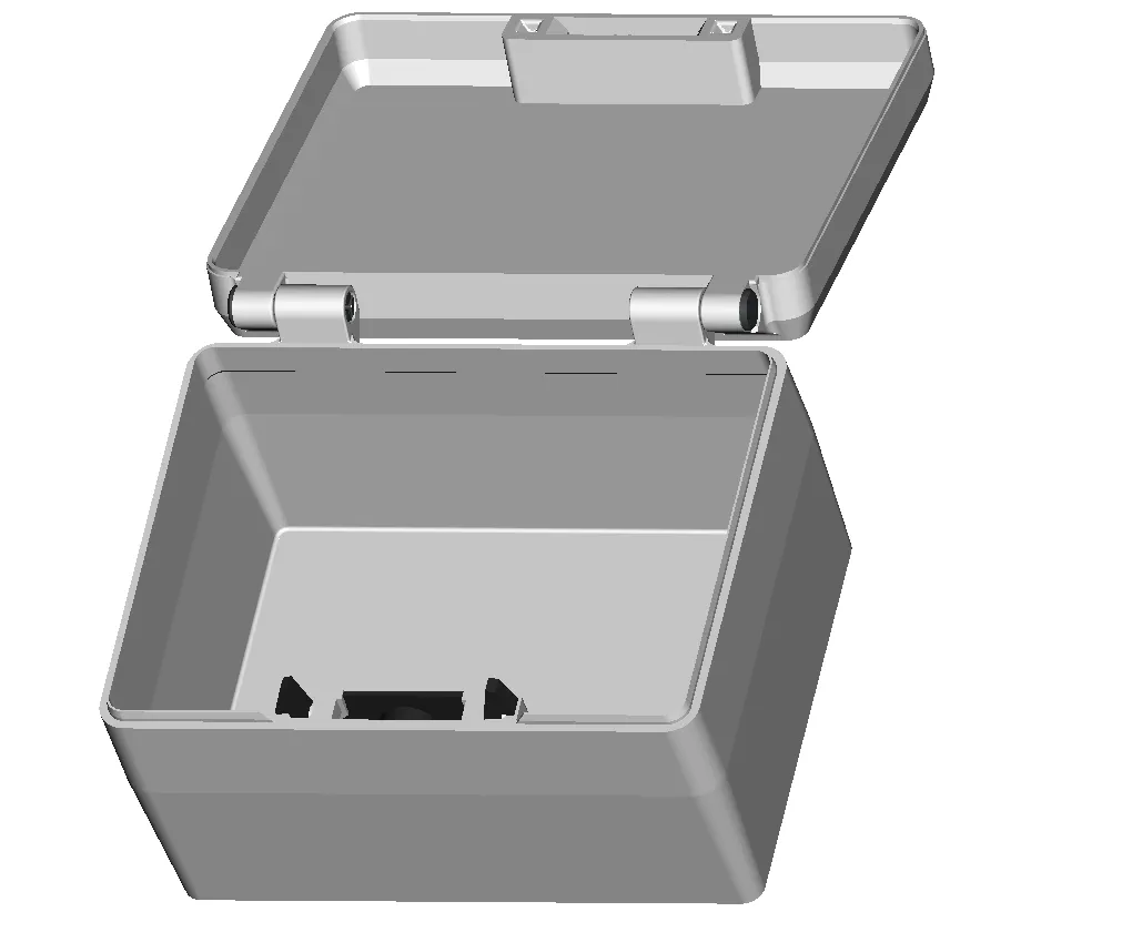 Big Q-Tip Bin with Lid, photo 3 of 4 - Big Q-Tip Bin with Lid Household