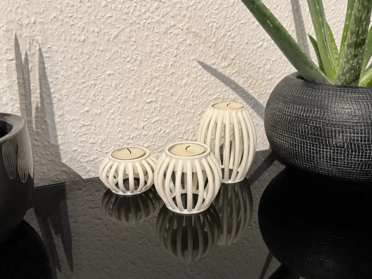 Modern tea light candle holder floating LED medium - Tealight Holders, in stock in India