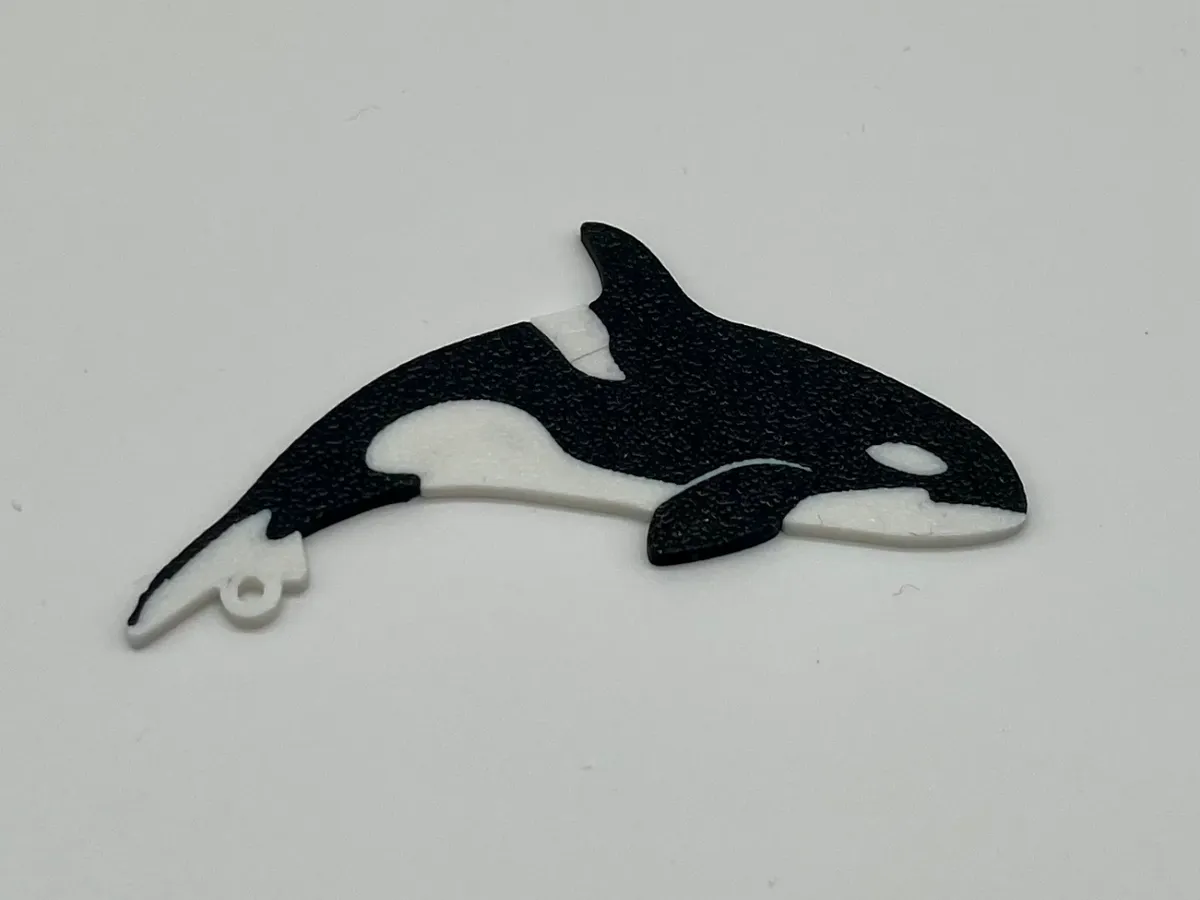 Mini orca / killer whale key chain - Art Pieces, in stock in India