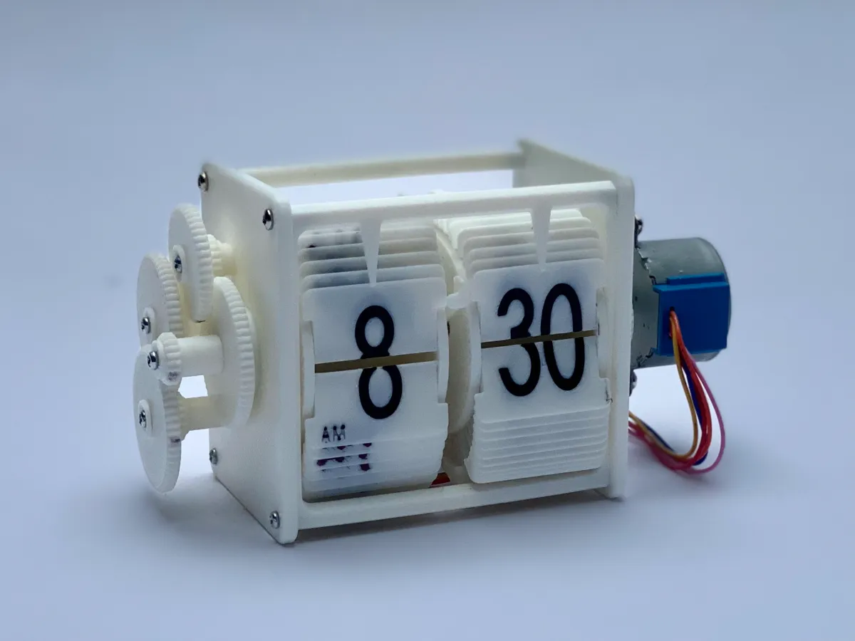 Flip Clock Mechanism