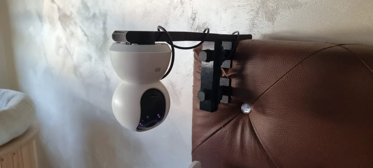 Xiaomi Security Camera 360 bed headboard mount, photo 3 of 4 - Xiaomi Security Camera 360 bed headboard mount Household