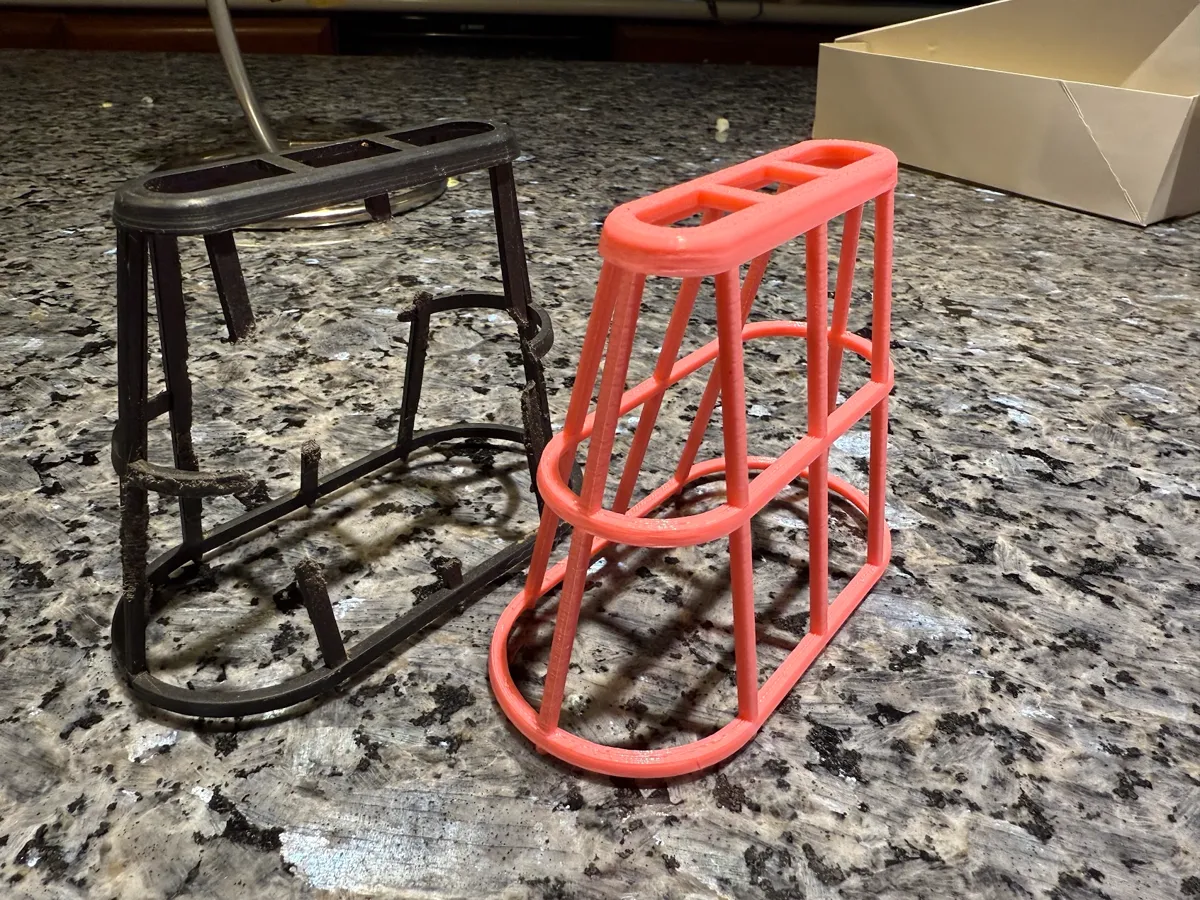 82-85 Yamaha Tri Moto 175 Air Filter Cage, photo 2 of 2 - 82-85 Yamaha Tri Moto 175 Air Filter Cage Hobby & DIY