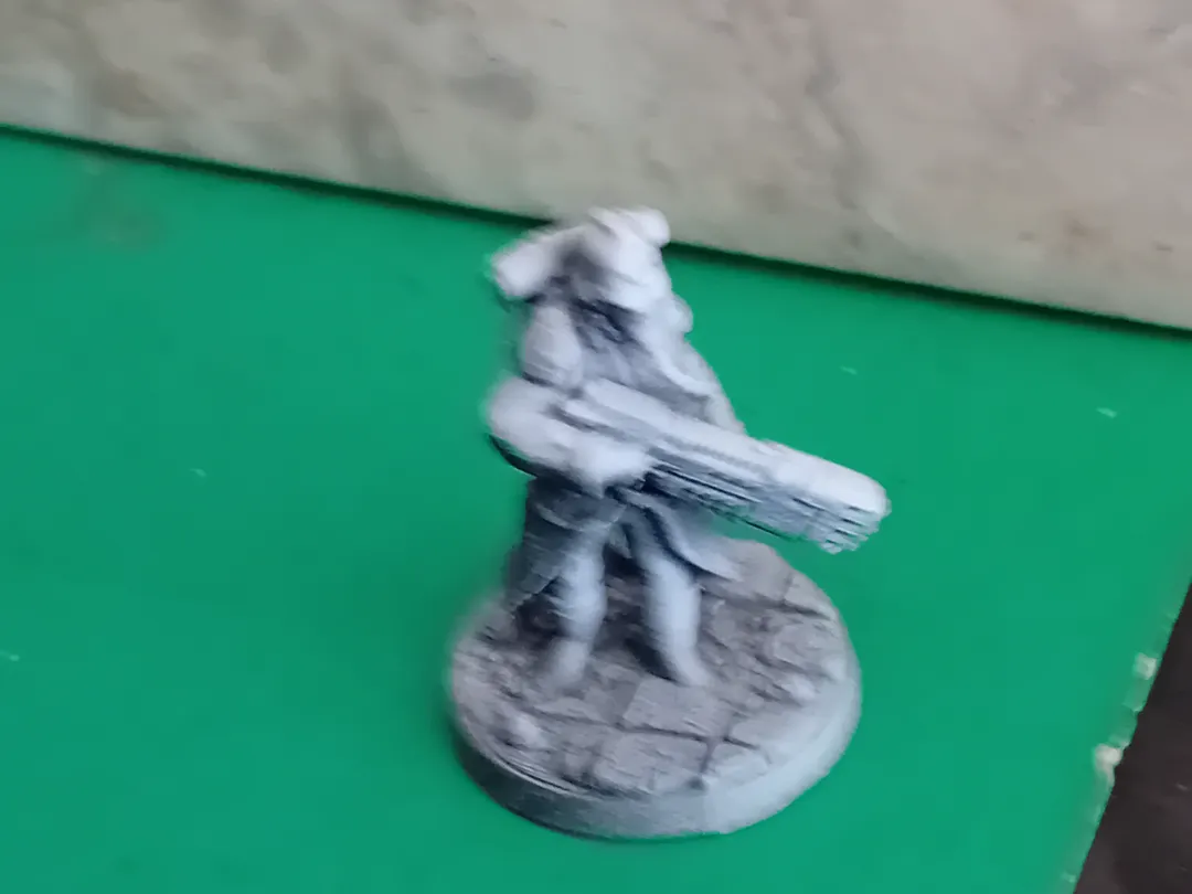 ww1 soldier with plasma gun - wargame soldier 28mm