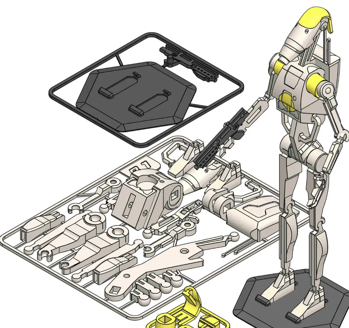 Star Wars kit Card Collection, photo 3 of 4 - Star Wars kit Card Collection Models, RC & Drones