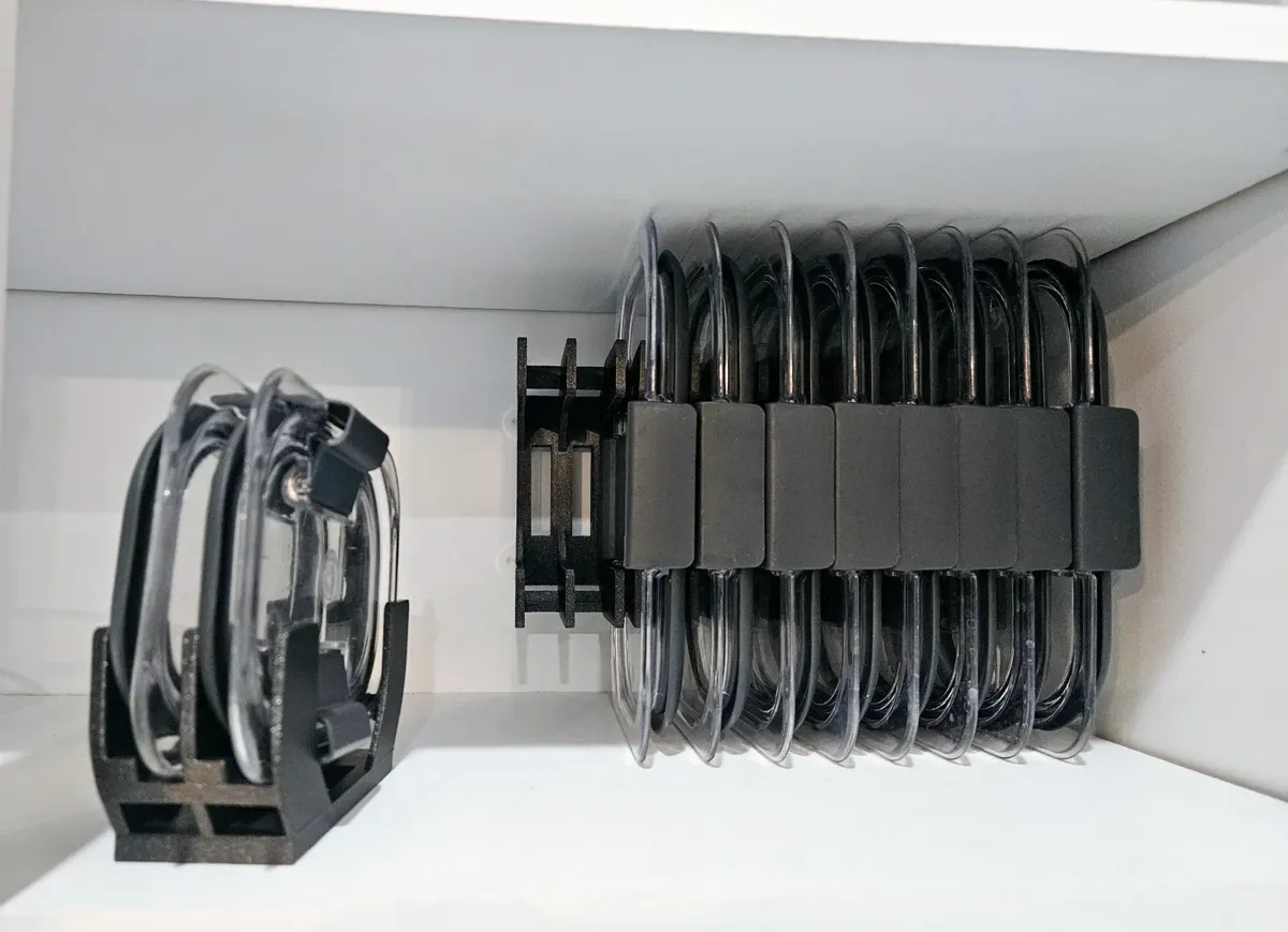 Tupperware Lid Holders