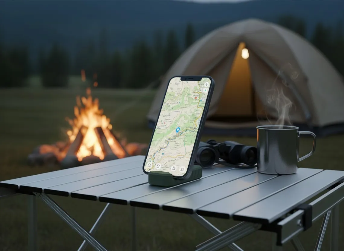 Outdoor Foldable Keychain Phone Stand, photo 4 of 4 - Outdoor Foldable Keychain Phone Stand Tools