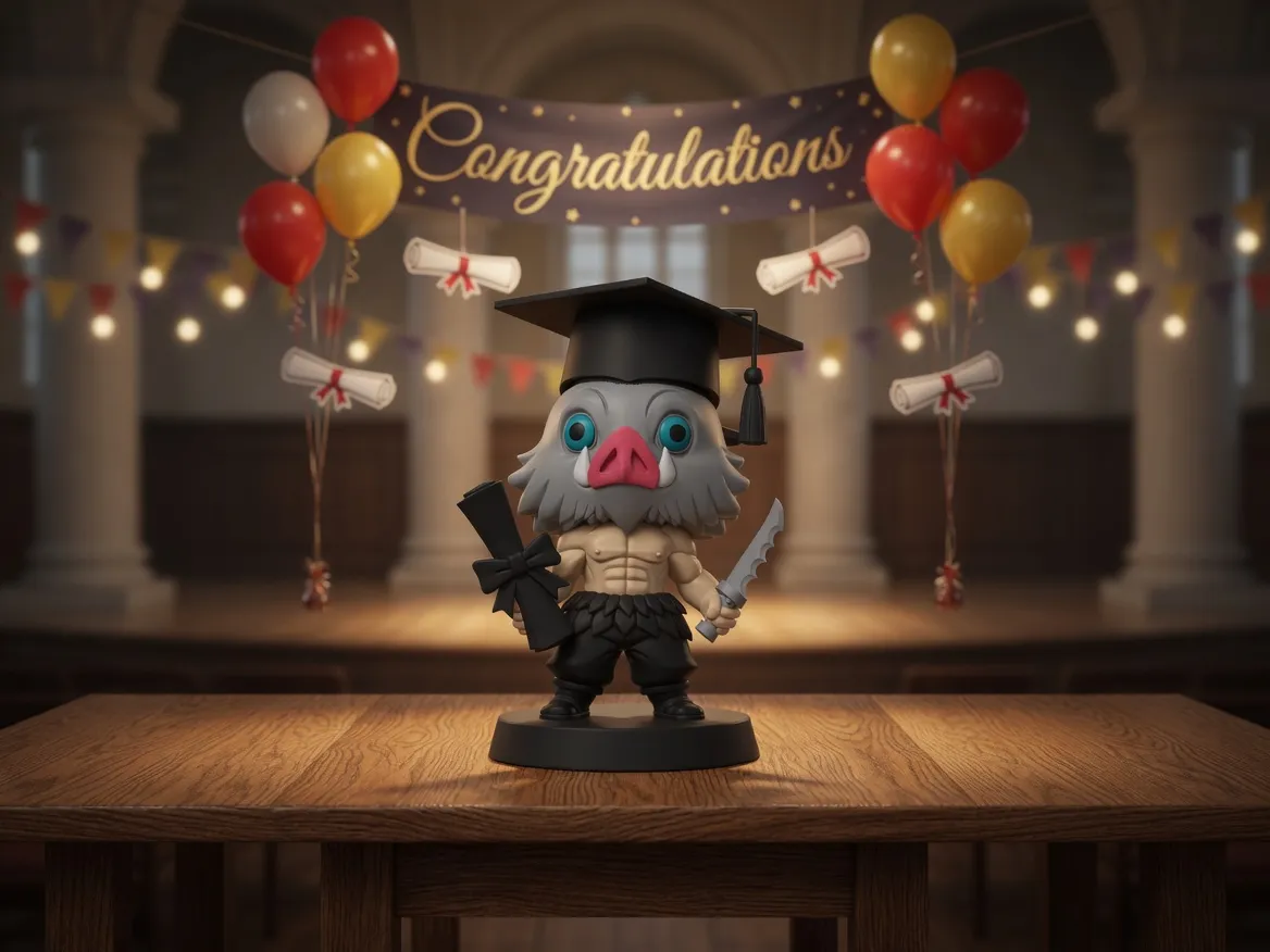 Inosuke Demon Slayer Graduation Funko