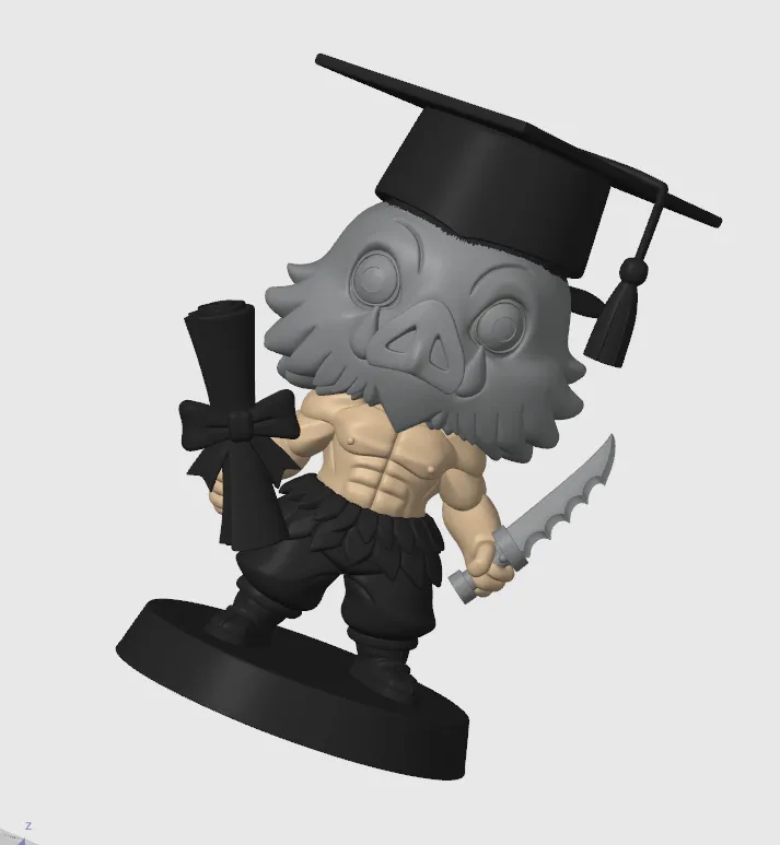 Inosuke Demon Slayer Graduation Funko, photo 4 of 4 - Inosuke Demon Slayer Graduation Funko Gifts & Occasions