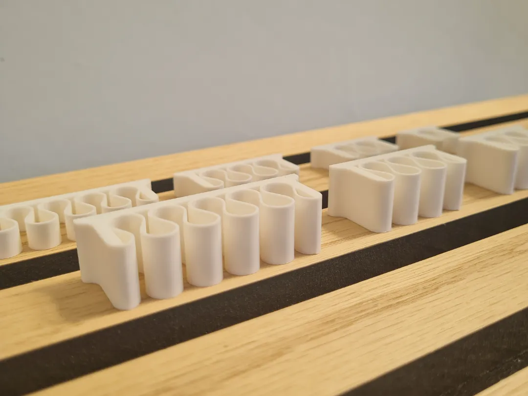 Universal Cable Organiser Set, 1X, 2X, 3X & 5X - Desk Edge Cable Clips, in stock in India