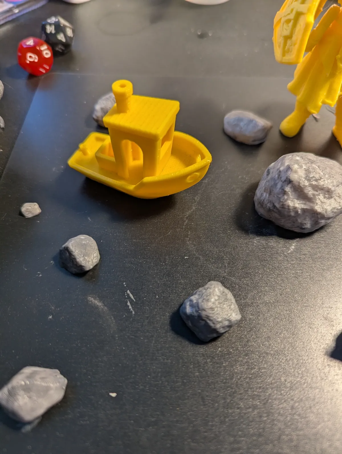 Rubble and Rocks - 16 pieces, no two alike, photo 4 of 4 - Rubble and Rocks - 16 pieces, no two alike Miniatures