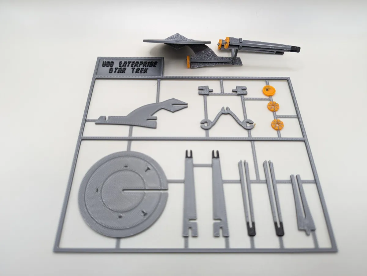 USS Enterprise Kit Card - Star Trek