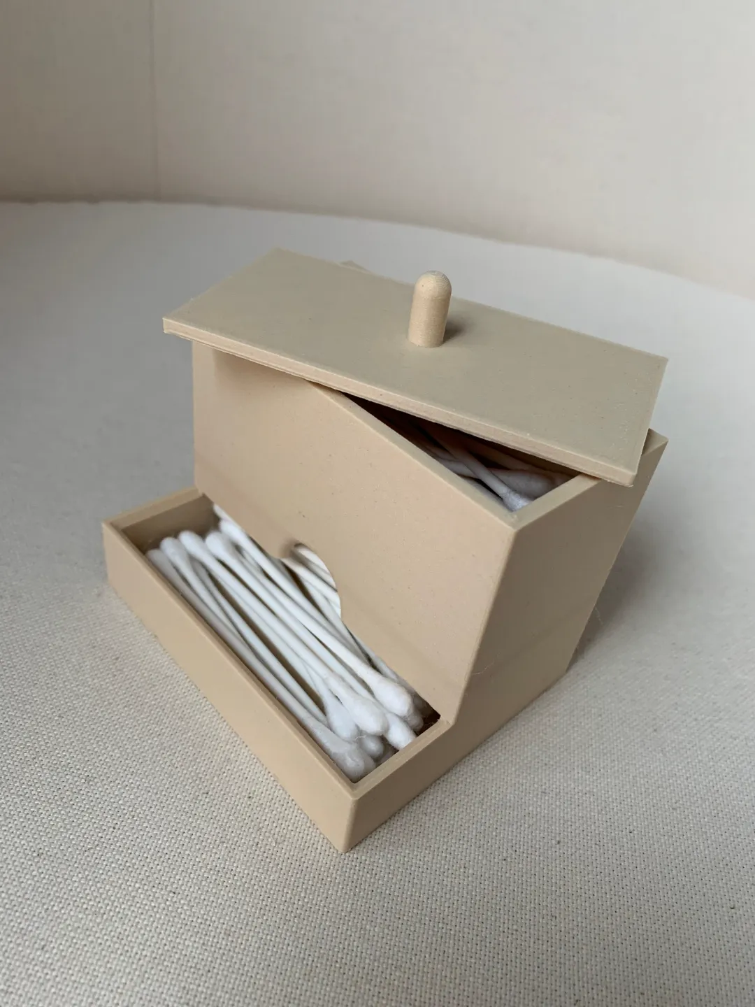 Q-Tip Bathroom Box - Organizer