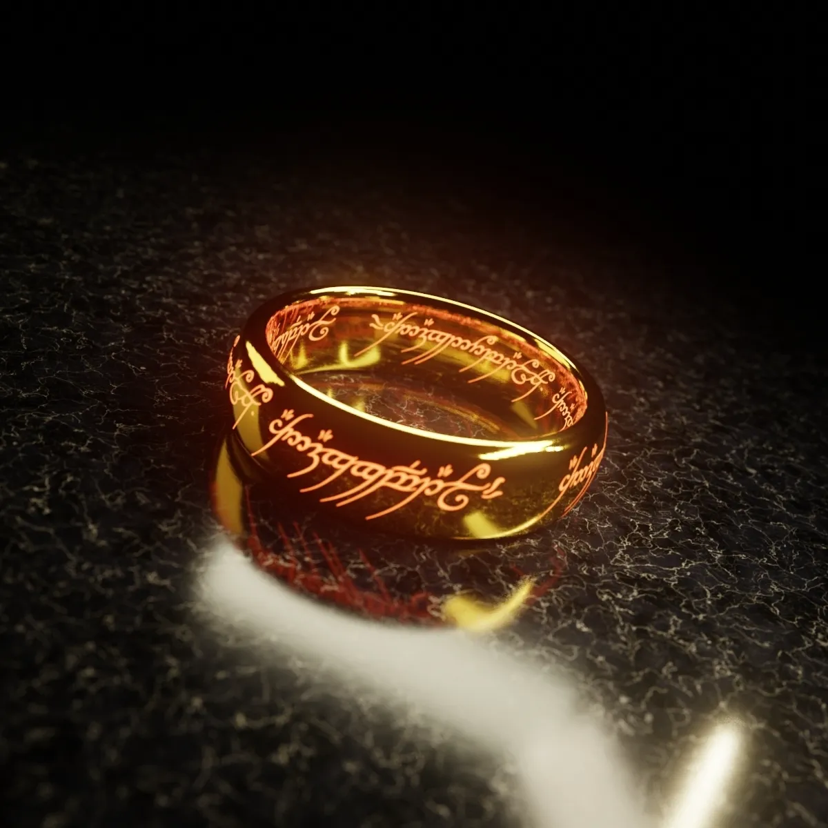 THE ONE RING - THE LORD OF THE RINGS