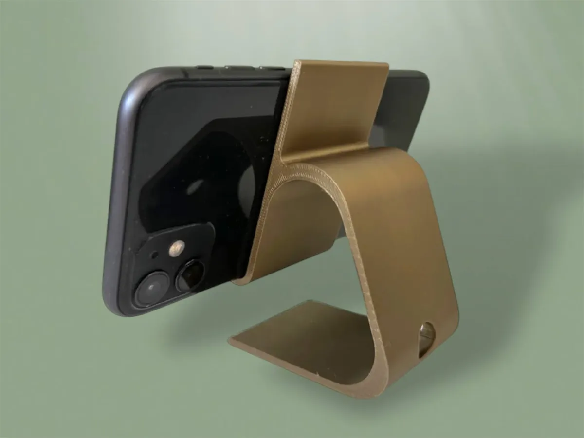 Classic Minimalist Phone Holder, photo 4 of 4 - Classic Minimalist Phone Holder Household