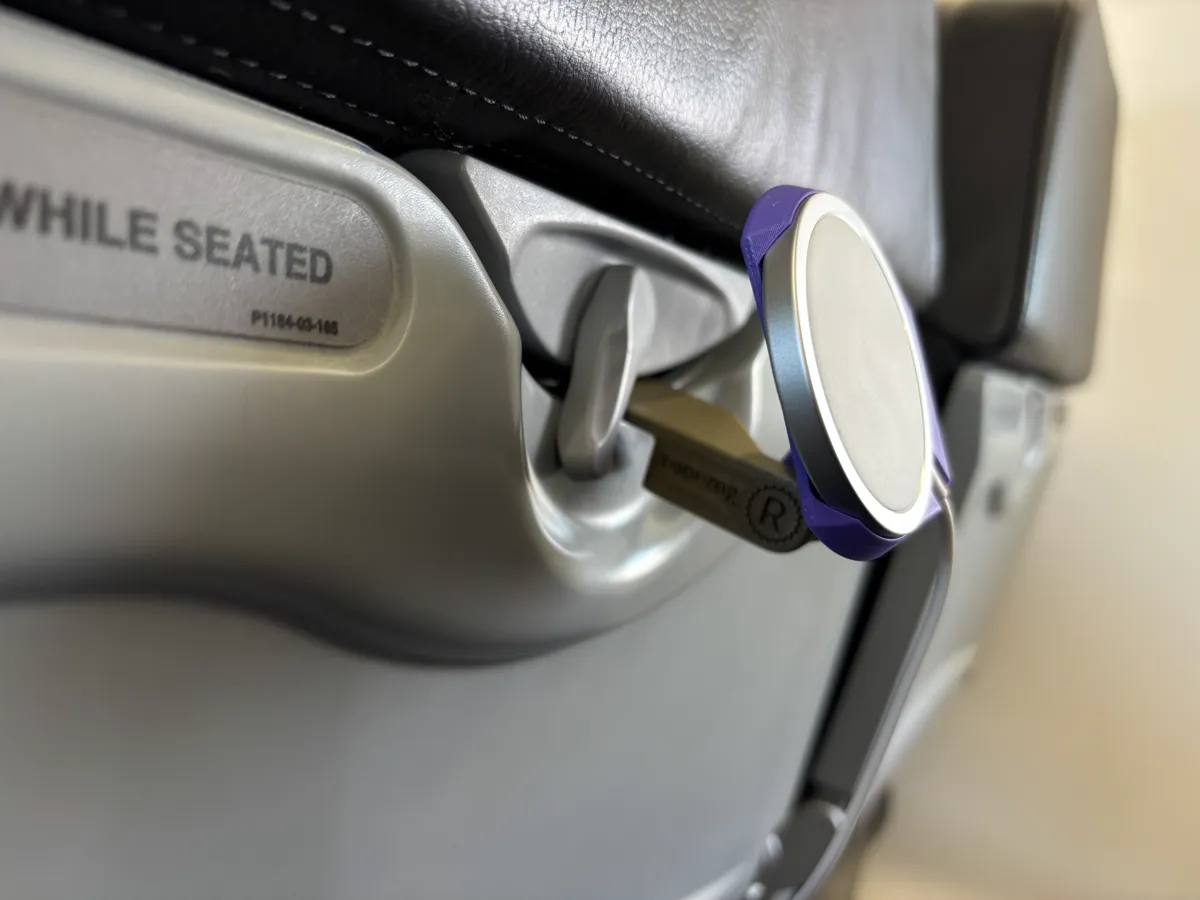 Airplane Tray MagSafe Phone Mount, photo 3 of 4 - Airplane Tray MagSafe Phone Mount Mobile & Device Accessories