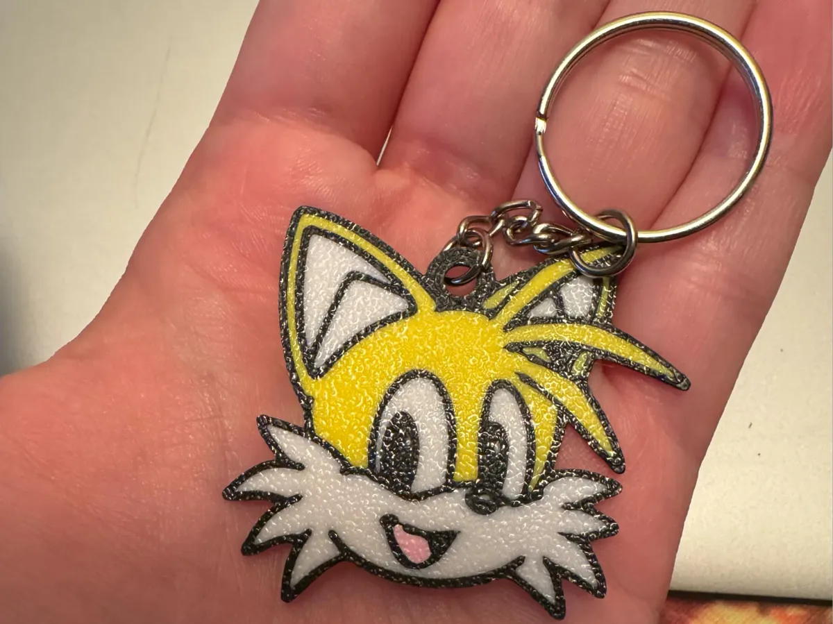 Tails Magnet/Keychain - Video Game Keychains, in stock in India