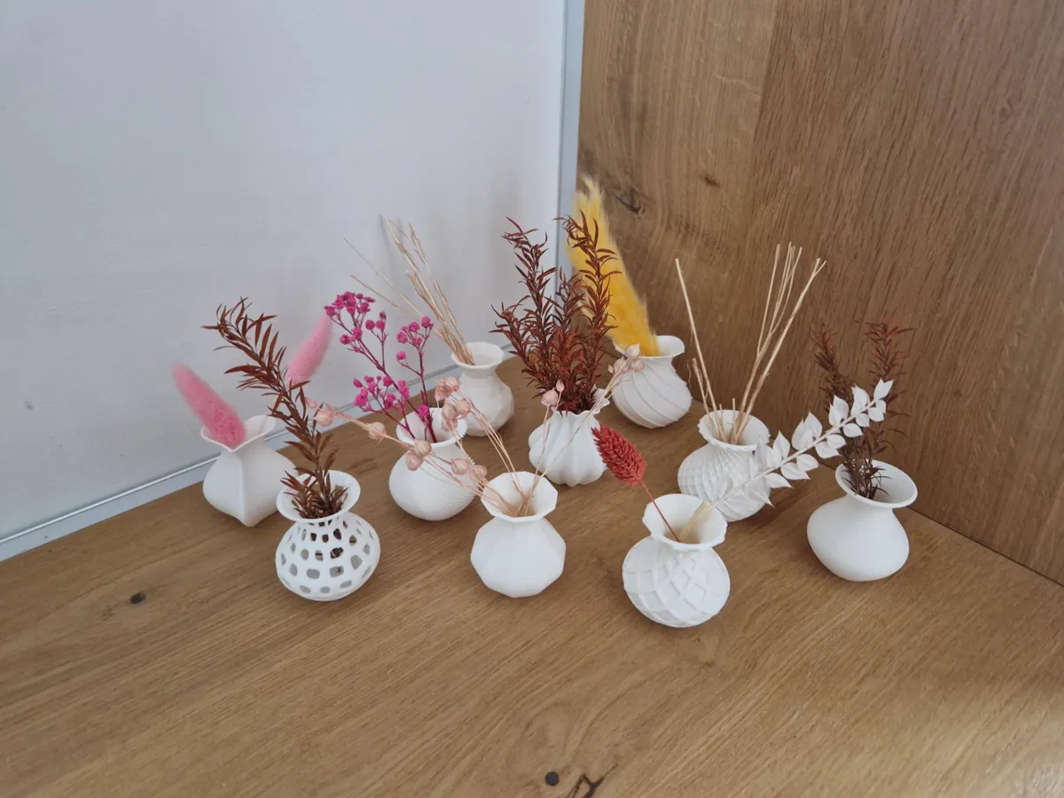 10 Mini Vases, photo 4 of 4 - 10 Mini Vases Home Decor Items