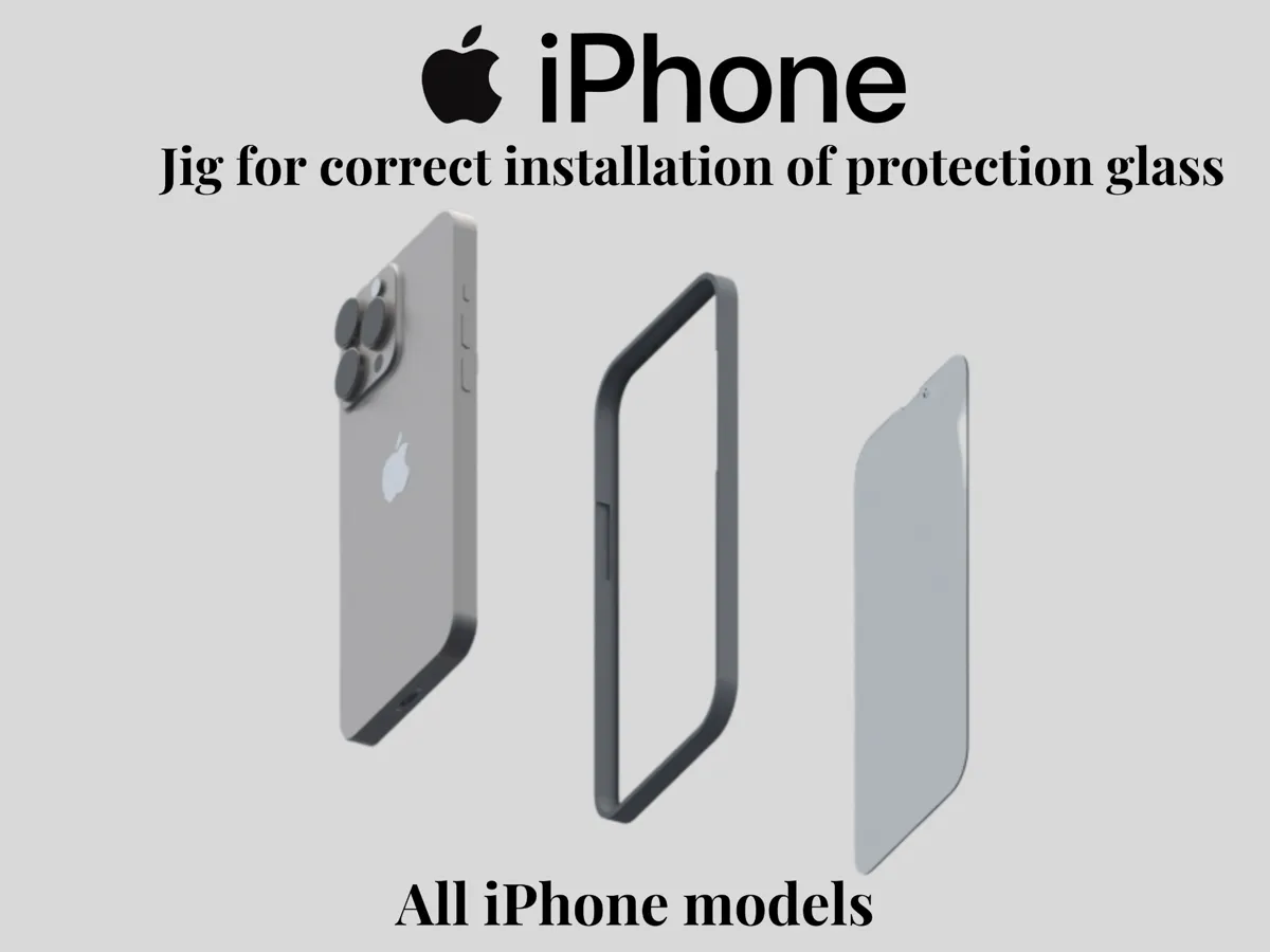iPhone Screen Protector Install Jig