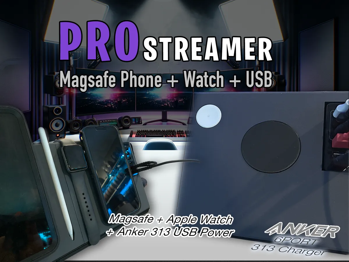 Pro Streamer Magsafe + Apple Watch + Anker - Electronics, in stock in India