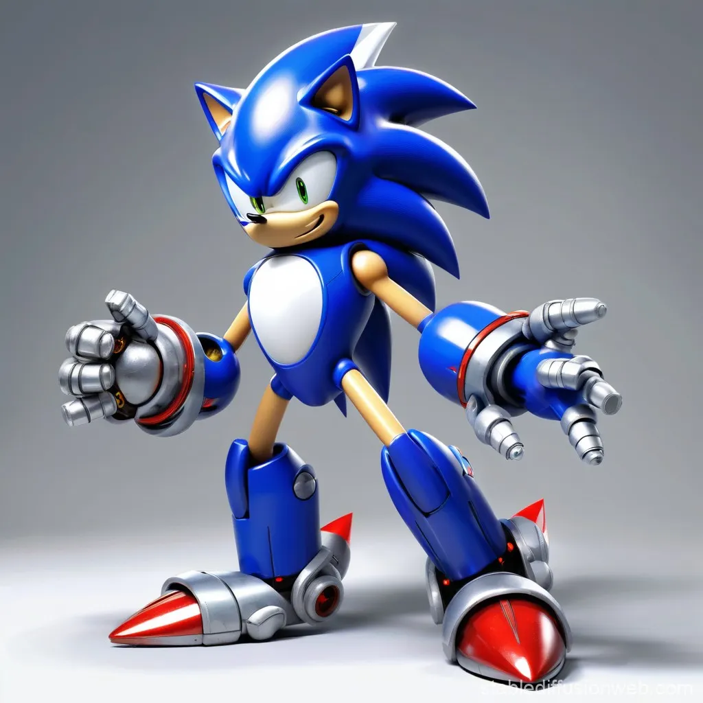 Mecha Sonic Hueforge