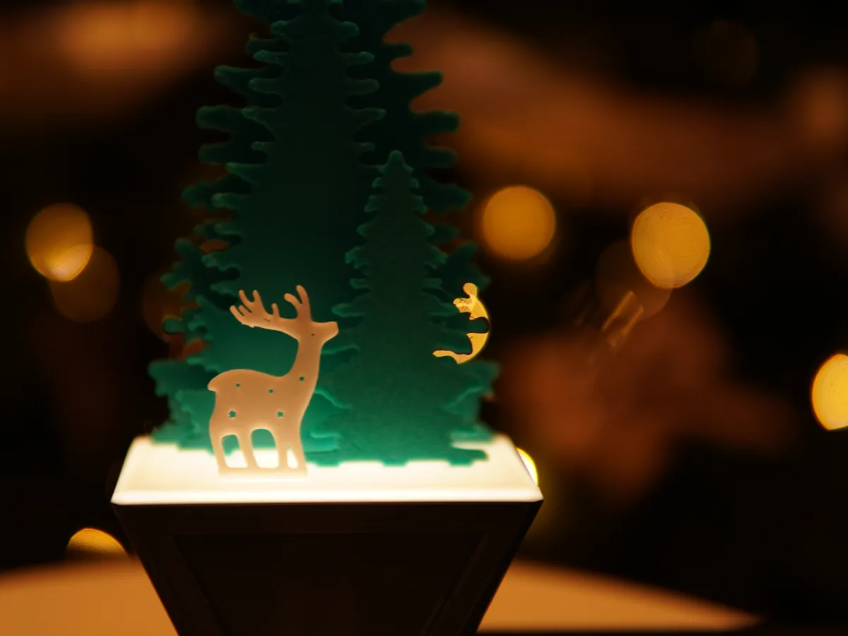 Solitary Reindeer Kit Card - Festivities, in stock in India