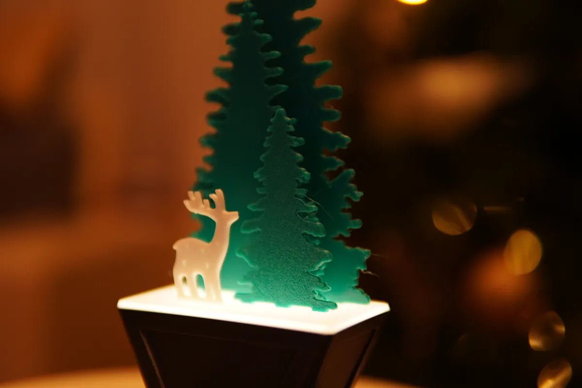 Solitary Reindeer Kit Card, photo 4 of 4 - Solitary Reindeer Kit Card Household