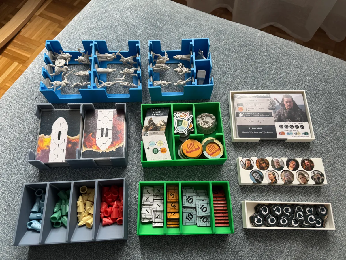 The Last Kingdom Board Game Insert, photo 2 of 4 - The Last Kingdom Board Game Insert Toys & Games