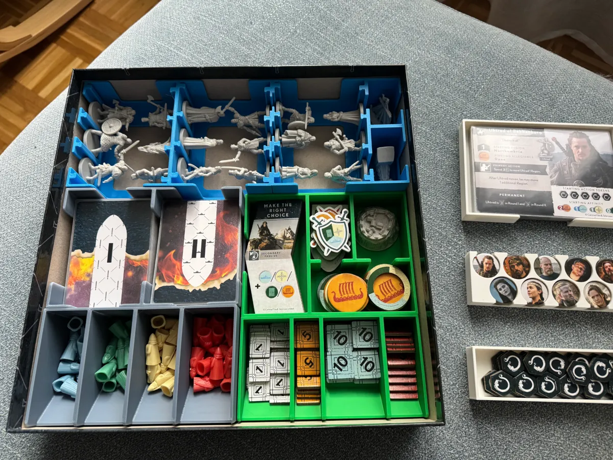 The Last Kingdom Board Game Insert, photo 3 of 4 - The Last Kingdom Board Game Insert Toys & Games