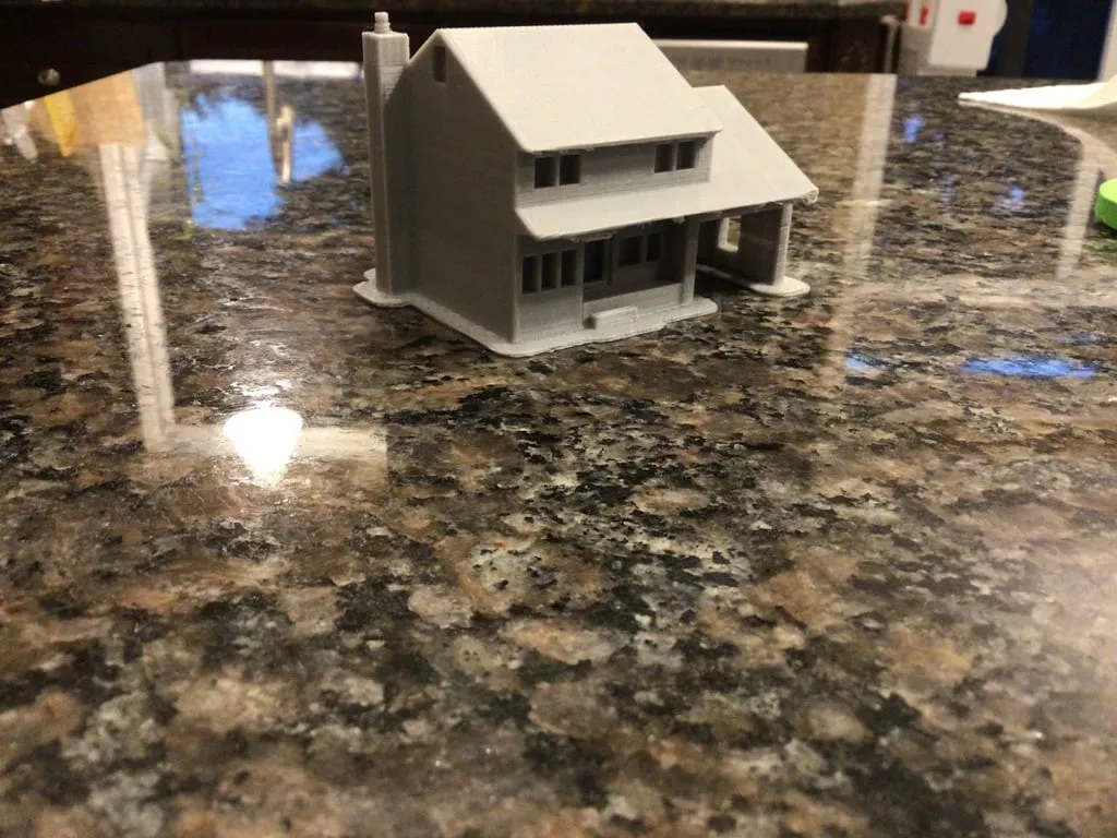 N Scale Suburban House 3 - Architecture, in stock in India