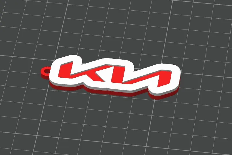 Keychain KIA, photo 2 of 3 - Keychain KIA Generative Art