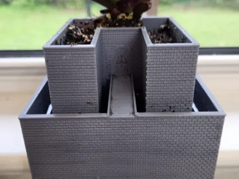 Self watering castle planter - Self-watering Planters, in stock in India