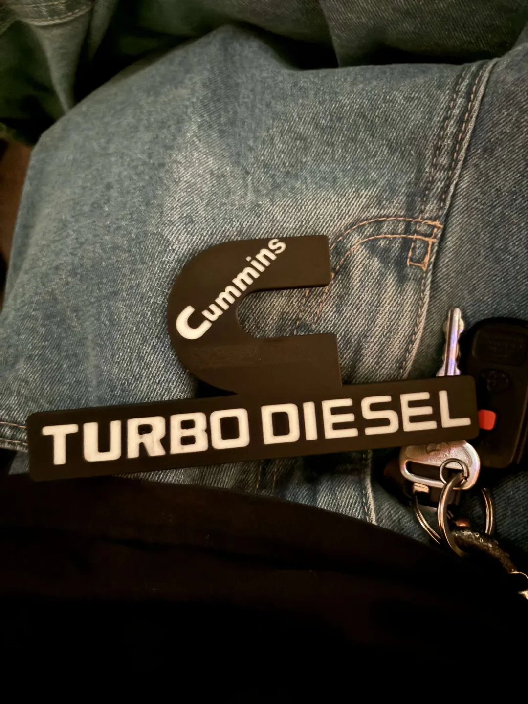Cummins Turbo Diesel logo emblem, photo 2 of 2 - Cummins Turbo Diesel logo emblem Hobby & DIY