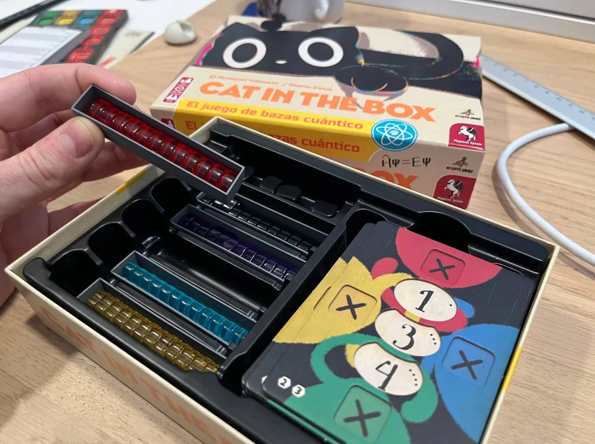 Cat in the box minimal insert / organizer - Small Parts & Compartment Boxes, in stock in India