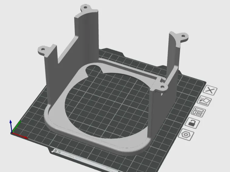 Taller under-desk mount for M4 Mac Mini