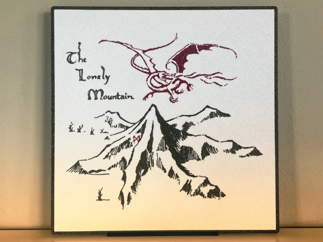 The lonely mountain hueforge