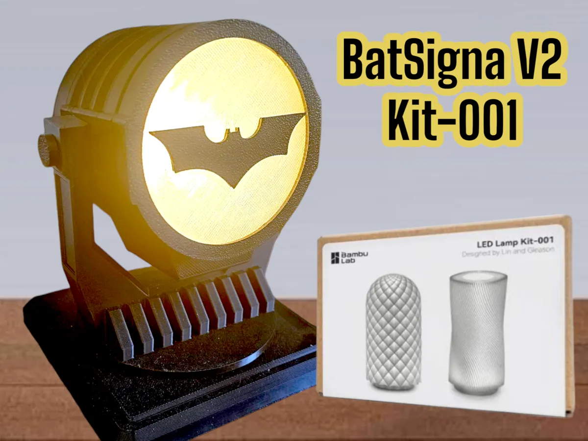 Batman BatSignal V2 (LED Lamp Kit - MH001)