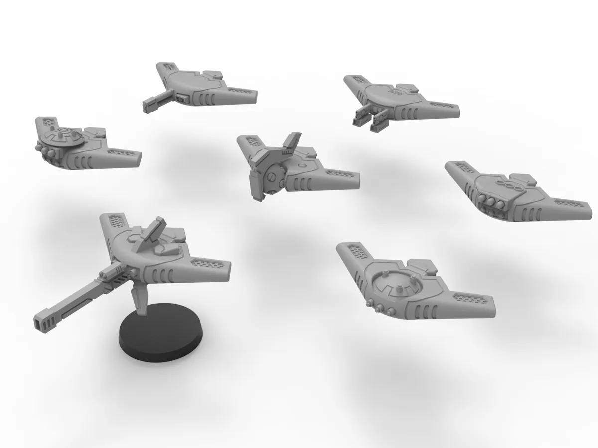 Space Communist - Vul'Tau'r Drone Pack