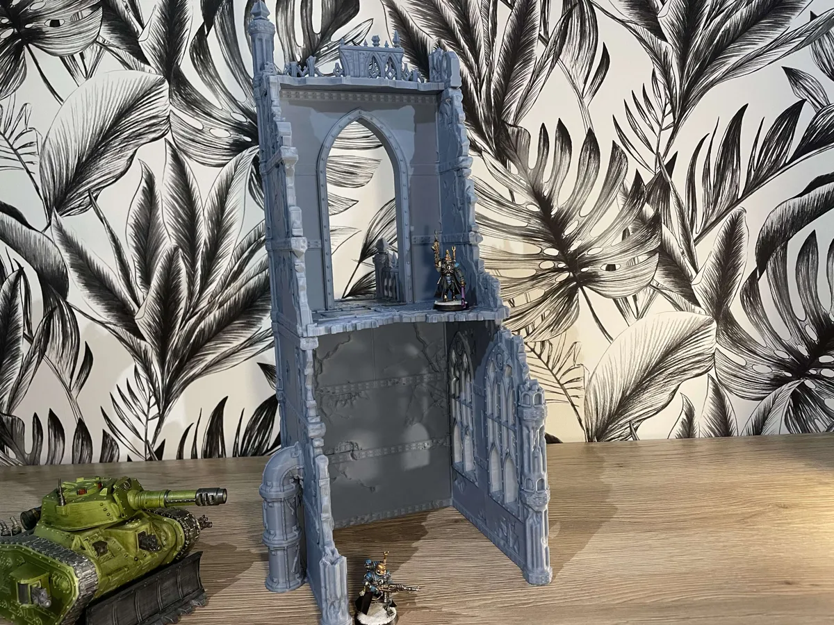 Wargame terrain Melassa Tower Imperial ruins, photo 4 of 4 - Wargame terrain Melassa Tower Imperial ruins Board Games & Tabletop