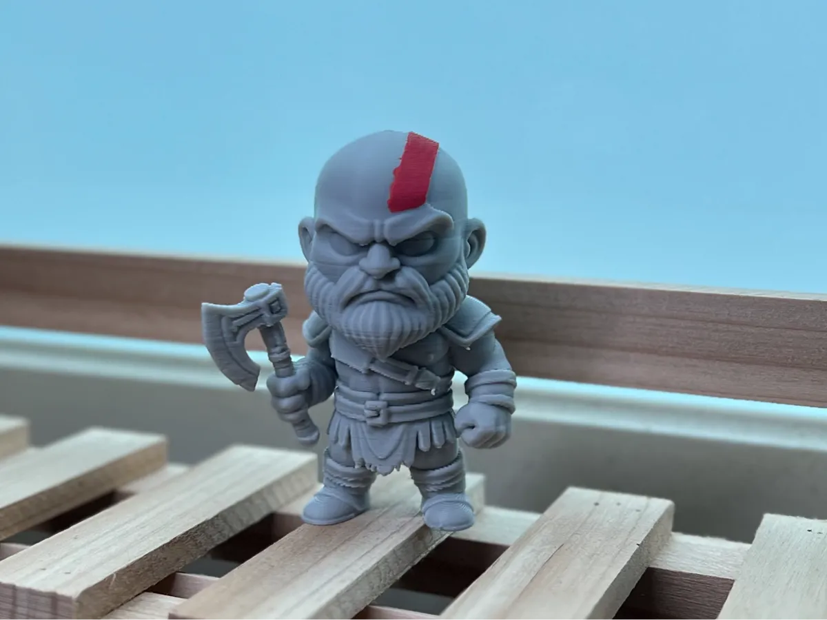 Cute Kratos from God of War