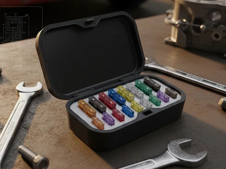 Car Fuse Storage Box
