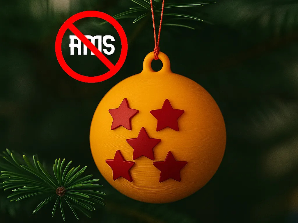 Dragon Ball 5 Christmas tree ornament