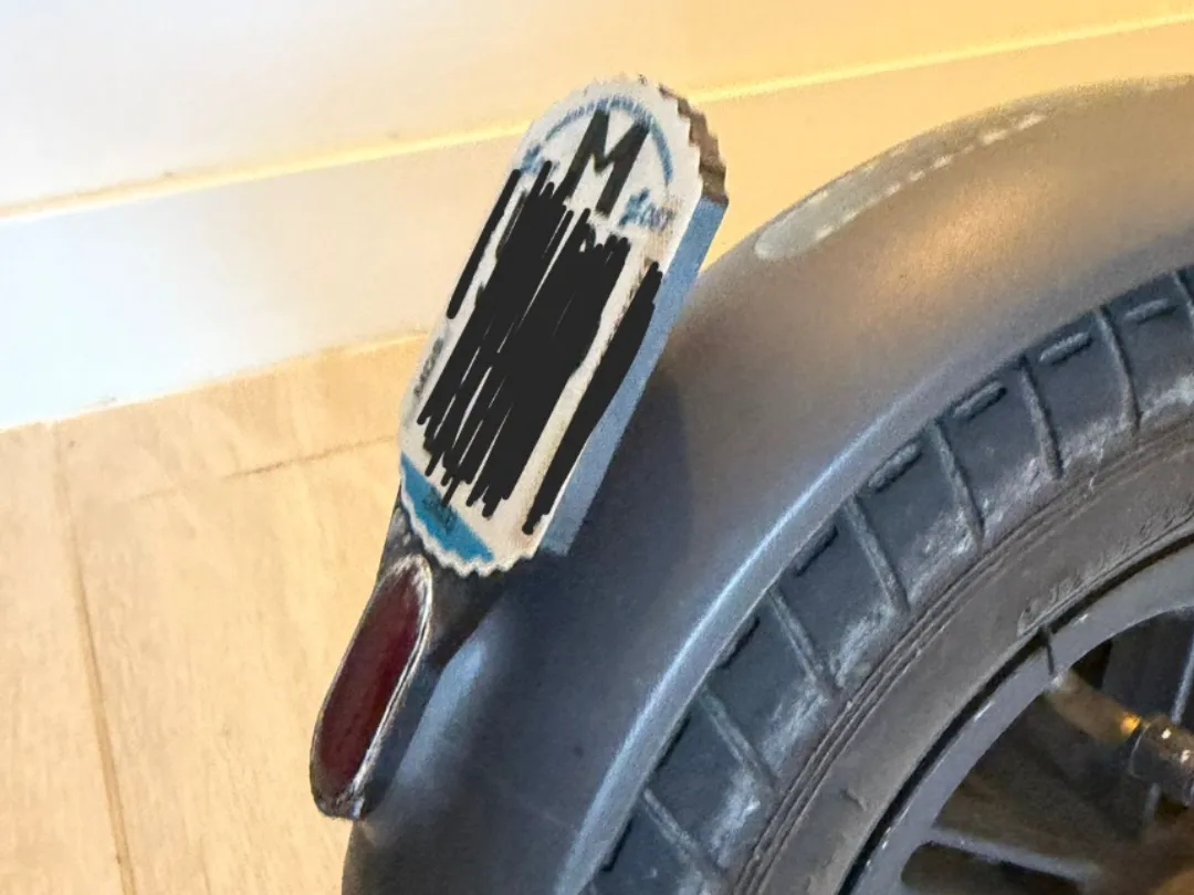 Xiaomi M365 License Plate Holder