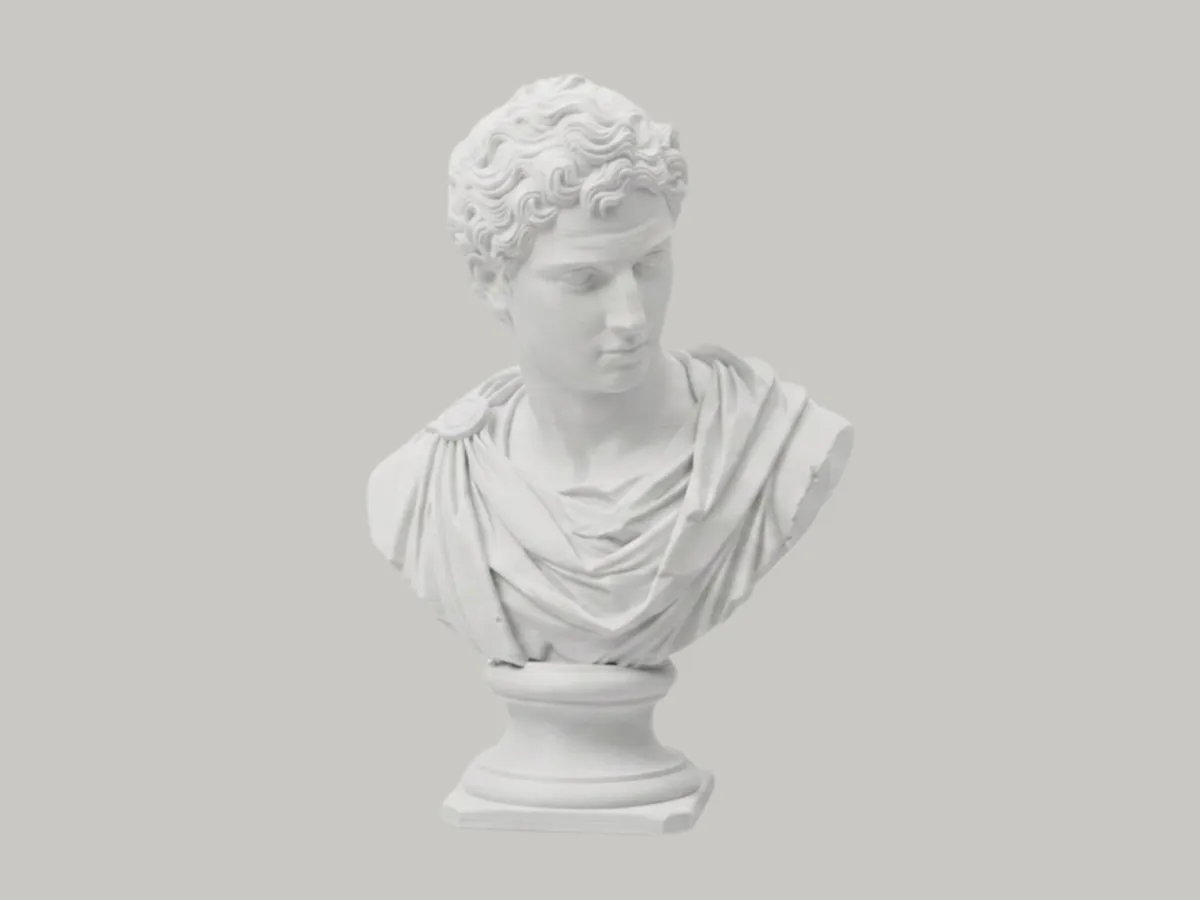 Classical Roman Bust - Ancient Sculpture Figurine - Greek & Roman Busts, in stock in India