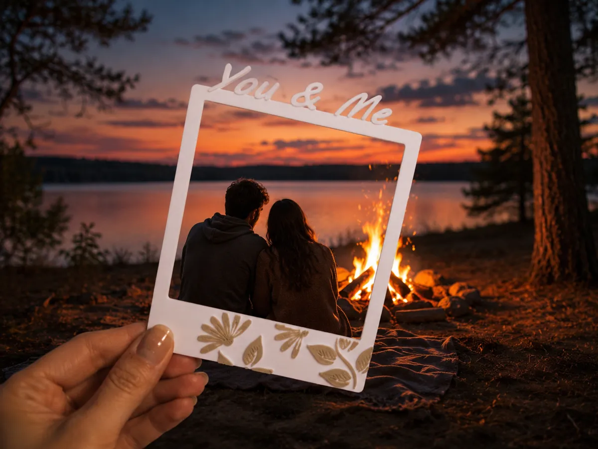 Polaroid Photo Frame - You & Me - Art Pieces, in stock in India