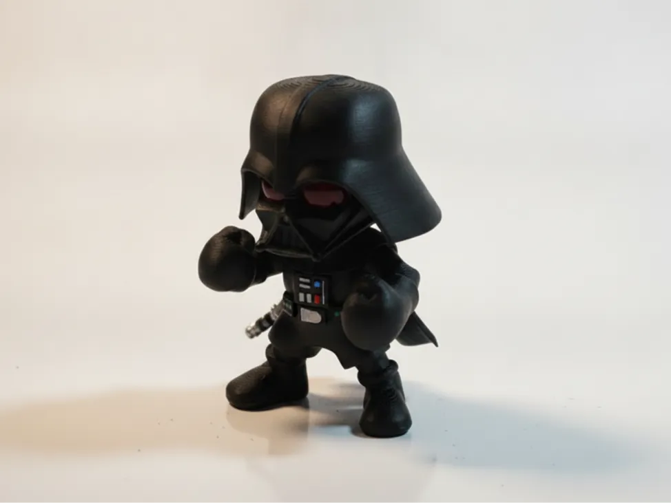 Darth Vader Boxing Pose Chibi Figure