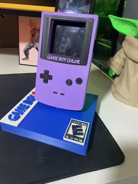 GameBoy Color Phone Stand, photo 2 of 3 - GameBoy Color Phone Stand Mobile & Device Accessories