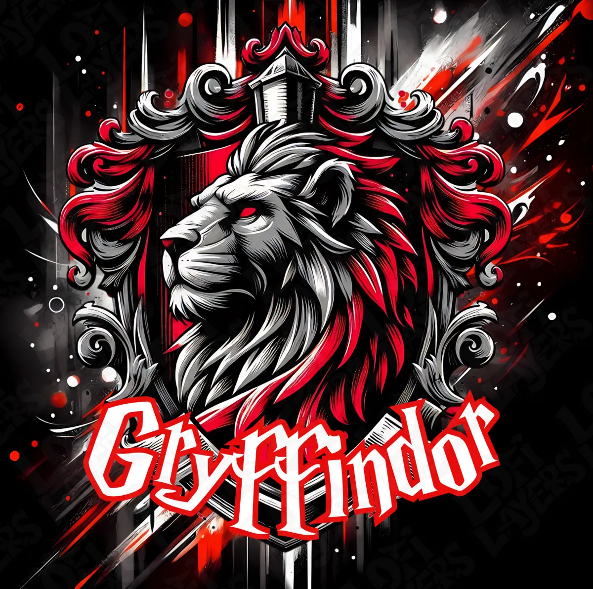 Gryffindor Crest Hueforge