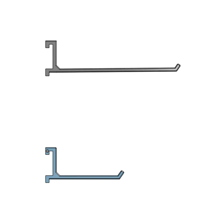 IKEA SKADIS 18 cm Long HOOK for wall board, photo 2 of 3 - IKEA SKADIS 18 cm Long HOOK for wall board Storage & Organisation