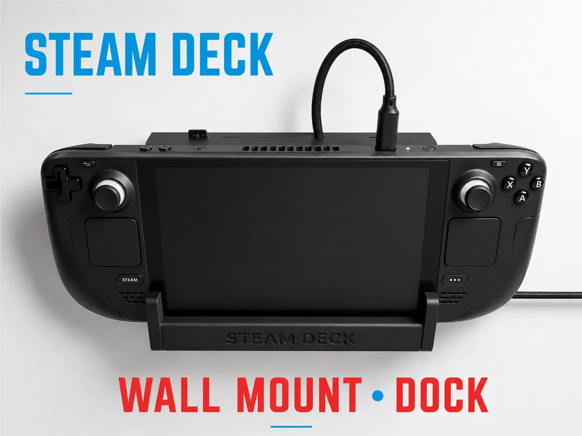Steam Deck Wall Dock - Handheld Console Cases & Grips, in stock in India